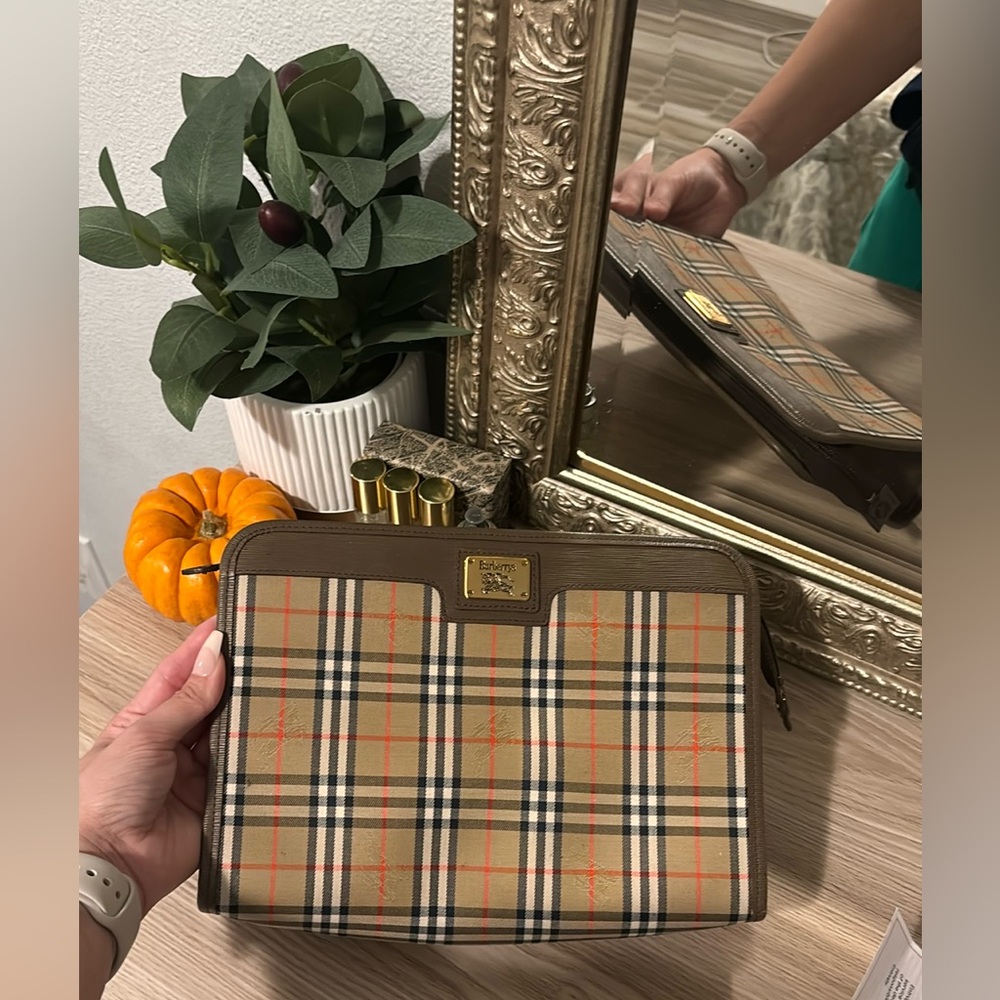 Authentic Burberrys Clutch Bag